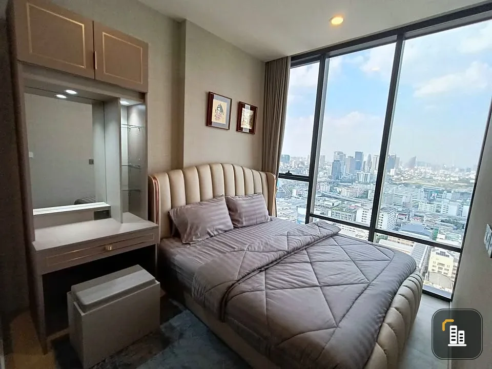 Condo for rent: The Extra Phayathai - Rang Nam, furnished room, ready to move in, complete facilities, hurry and reserve.