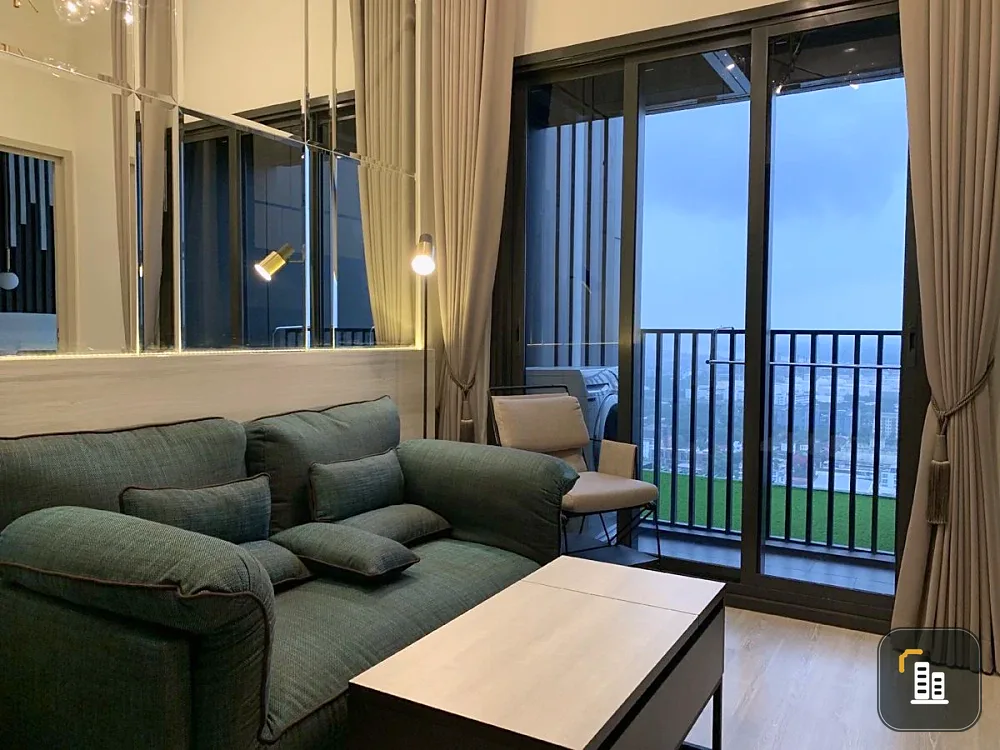 Urgent sale!! Condo The Line Sukhumvit 101, 22nd floor, river view, fully furnished, good price, hurry to book now, urgently!!
