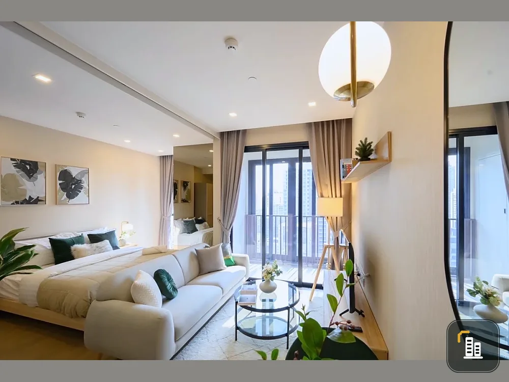 For sale, for rent!! Condo Ashton Asoke, 19th floor, city view, fully furnished, ready to move in, hurry up and book now!!