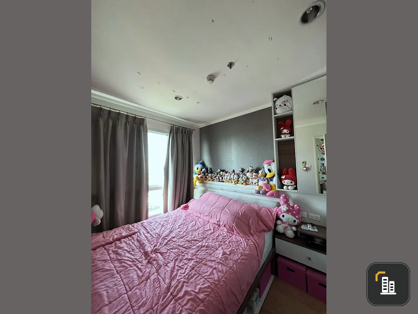 For sale: Lumpini Ville Chaengwattana-Pak Kret, 26th floor, beautiful room with Chao Phraya River view, no rooms opposite, not attached to anyone, pri