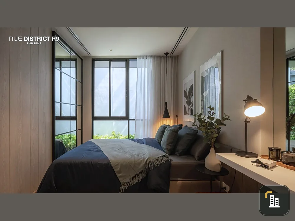 Down payment sale NUE District R9 1 bedroom, 1 bathroom, kitchen attached to balcony, 2.6 meter high ceiling, reserve now.