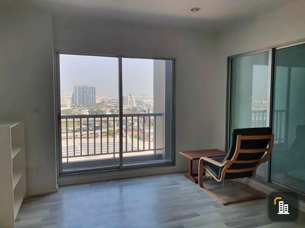 Urgent sale!! The Key Chaengwattana, 16th floor, selling empty room, city view, comfortable, with balcony on the side, don't miss it!!