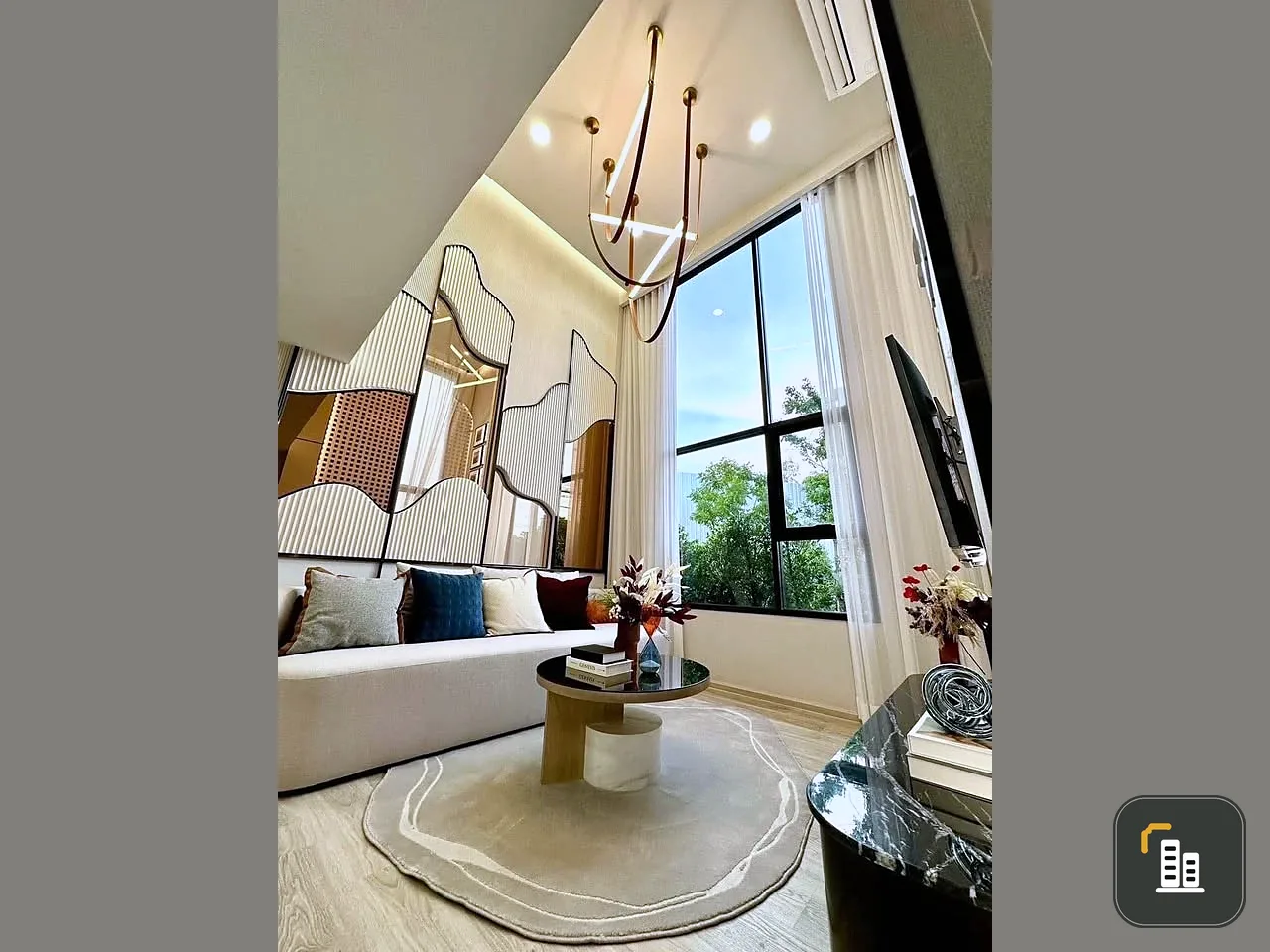 Selling down payment for The Origin Pinklao, 14th floor, very beautiful room plan, lots of freebies, very convenient to travel, I must say you must bo