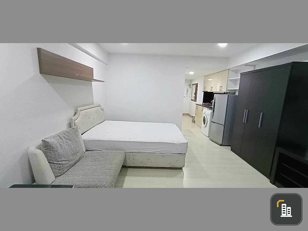 For sale, for rent, Condo My Resort Bangkok, studio room, 17th floor, high view, good price, hurry up and reserve, don't wait.