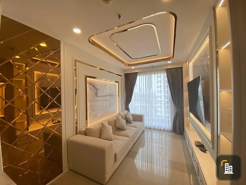 For rent!! Condo Supalai Wellington, 8th floor, Building 8, beautiful room, good location condo near MRT, hurry up and book now!!