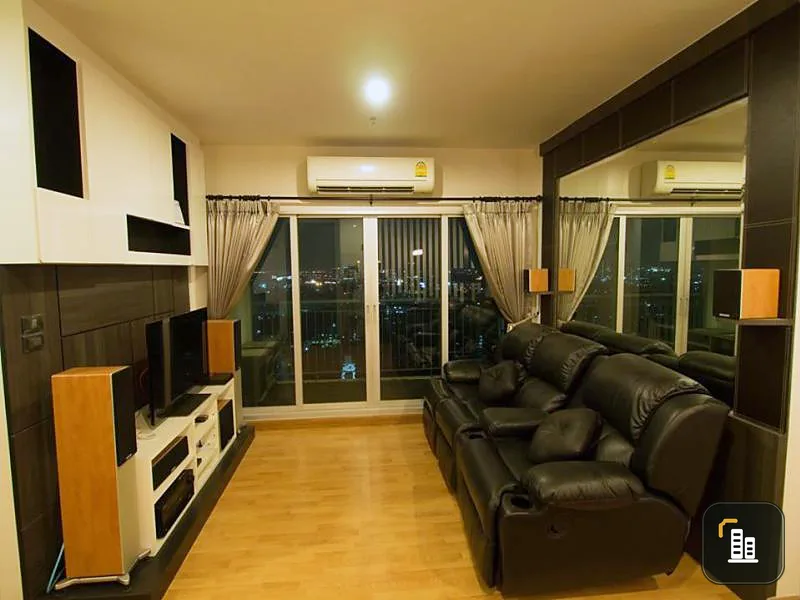 Wow quick sale The Parkland Taksin-Thapra The room is spacious, separated into proportions, fully furnished, don't miss it. Buy it quickly.