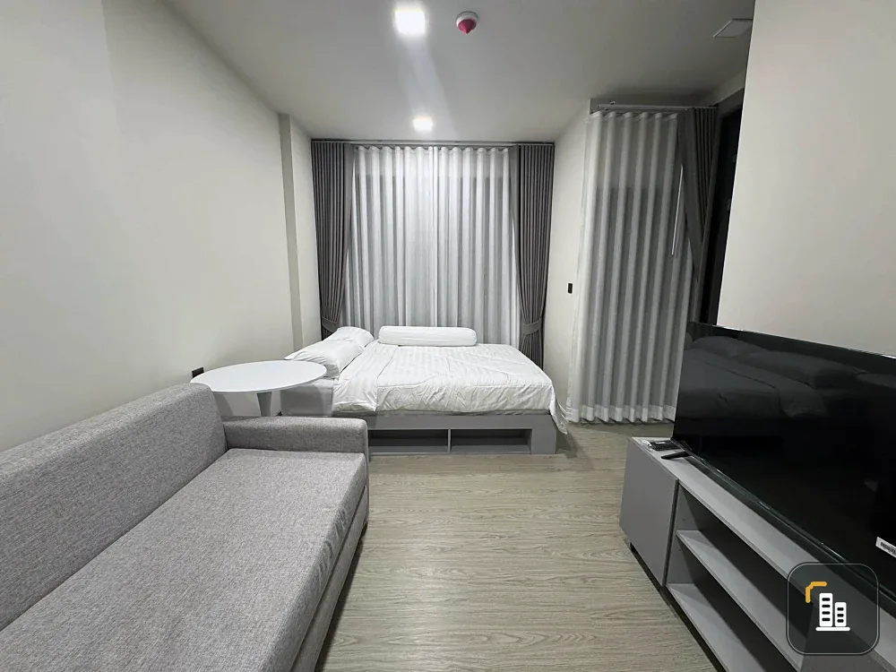 For rent: Kave Pop Salaya, studio room, 2nd floor, fully furnished, hurry and reserve now.