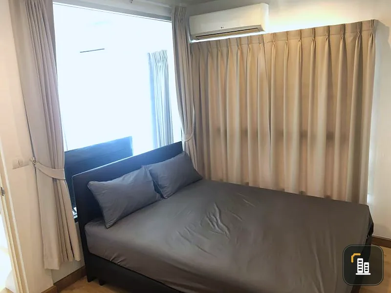 For rent, The Parkland Taksin - Thapra, 12th floor, good view, no tall buildings. There is a cool breeze blowing all day. If interested, hurry to reserve.
