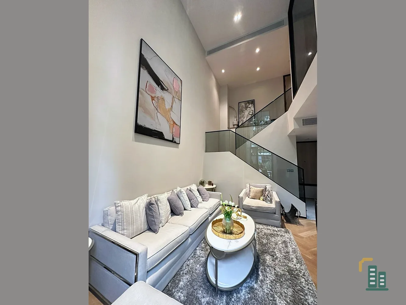 For sale: The Reserve Sukhumvit 61, 2-bedroom Duplex, Pool Access style, resort-like atmosphere, don't miss it.