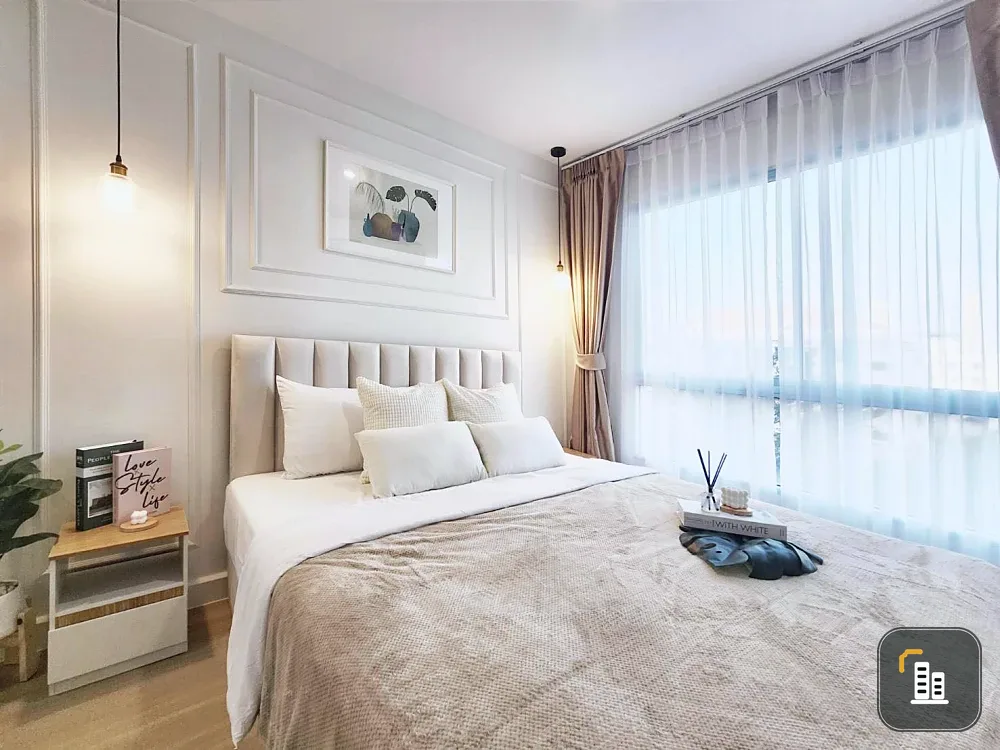 For sale: The Kith Plus Nawamin, 5th floor, open view, separate room, very suitable, fully furnished, ready to move in
