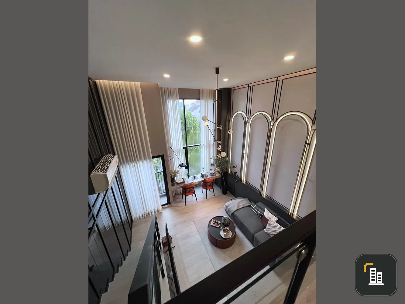 Selling down payment Origin Place Taopoon Interchange, 25th floor, Duo Space 2 floors, reserve now, don't miss out.