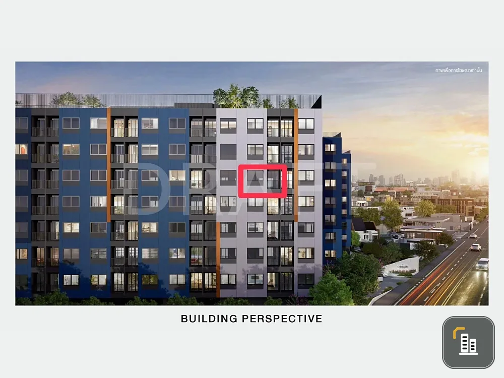 Condo down payment for sale, very cheap!! The Origin Bangkae 1 Bedroom, good location, good price, buy now, don't miss out.