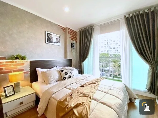 For sale: Lumpini Place Ramintra-Lak Si. This beautiful condo is yours. Beautiful room, decorated in a light loft style. Reserve now.