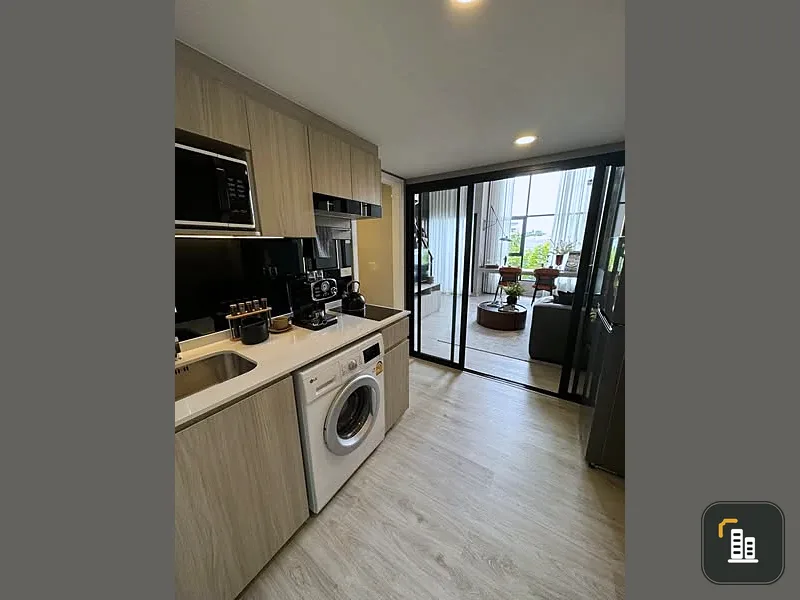 Selling down payment Origin Place Taopoon Interchange, 17th floor, Duo Space room with mezzanine. If interested, hurry and reserve now!
