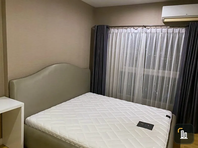 Condo for sale, The Parkland Taksin, Tha Phra, Building A, area 35.56 sq.m., 27th floor, river view. Hurry up to reserve.