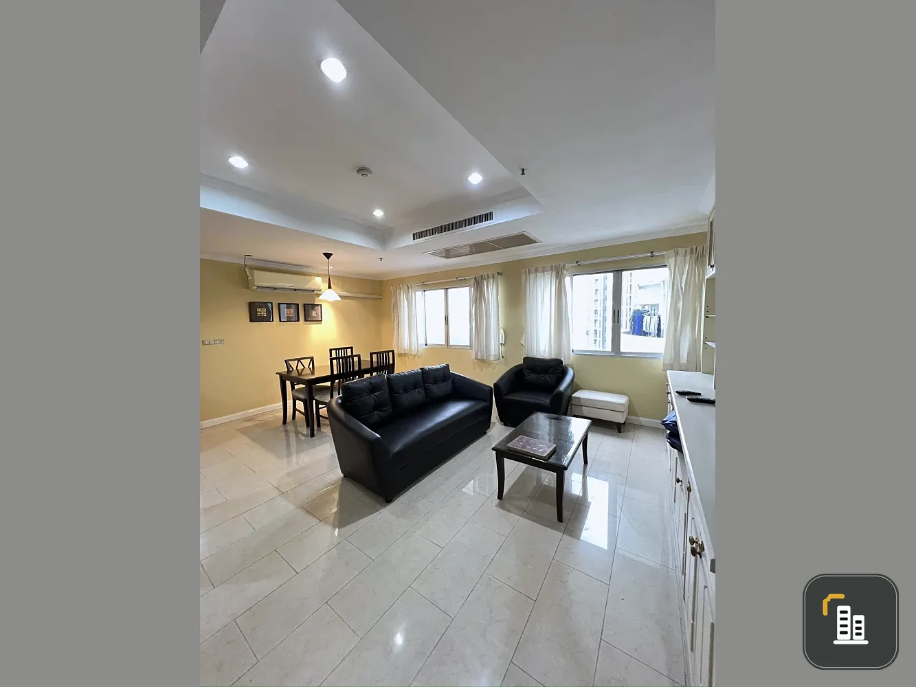 For rent, Wittayu Complex, 29th floor, very high, spacious room, pet friendly, animal lovers must not miss, must book.