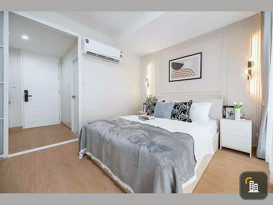 For sale: City Room Ratchada-Sutthisan, very bright and comfortable room, nice decoration, complete furniture + electrical appliances, ready to move i