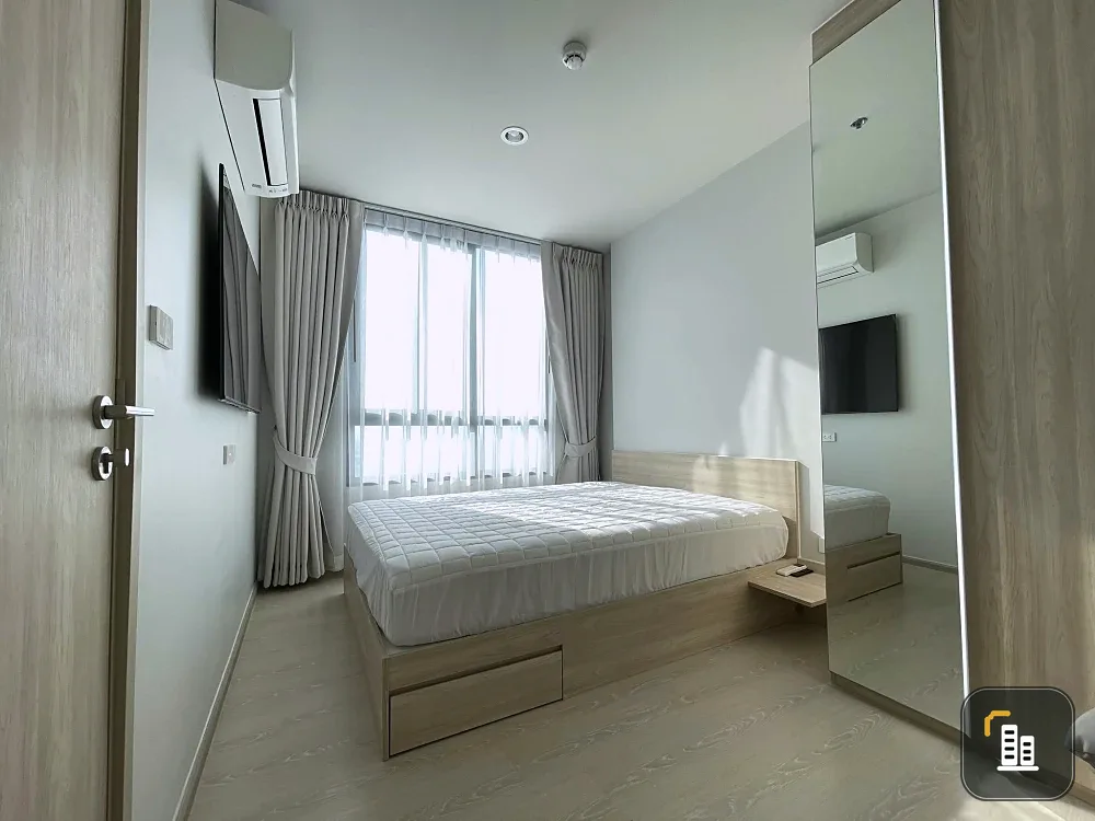 For rent: Nue Mega plus Bangna, very high floor, stunning city view, fully furnished, convenient and uninterrupted living