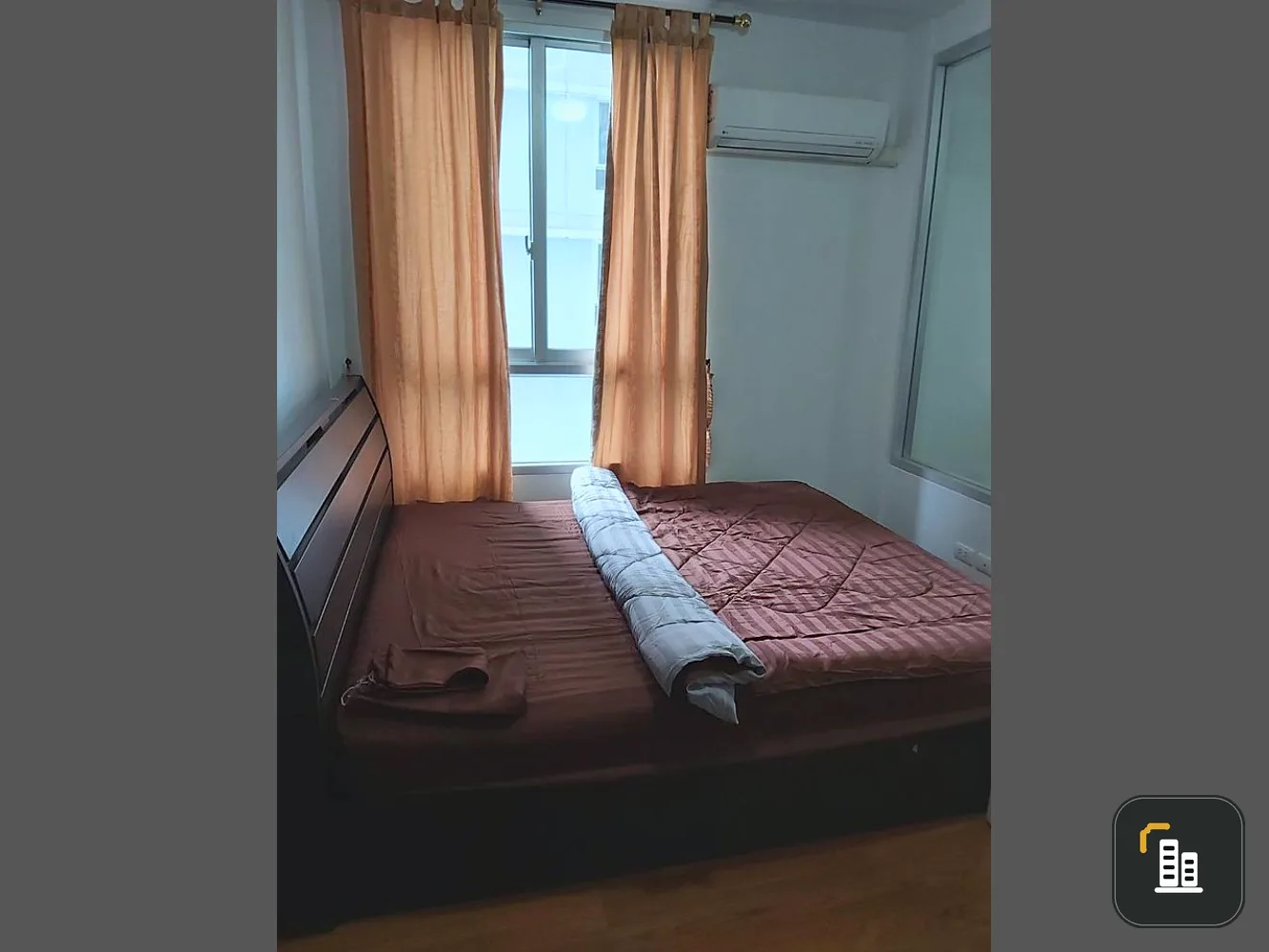 For Sale/Rent!! Condo The Parkland Ratchada-Thapra, room with furniture, 17th floor, pool view, book now!!