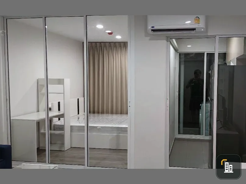 For sale: RYE Talat Phlu, 7th floor, fully furnished room, ready to move in. If you are interested in owning one, hurry and reserve it.