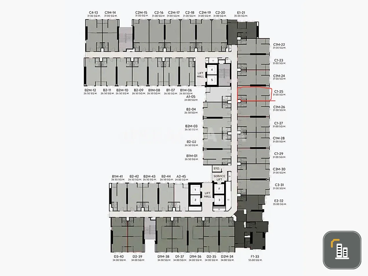 Selling down payment Aspire Sukhumvit - Rama 4, good room location, beautiful view, very convenient to travel, don't miss it.
