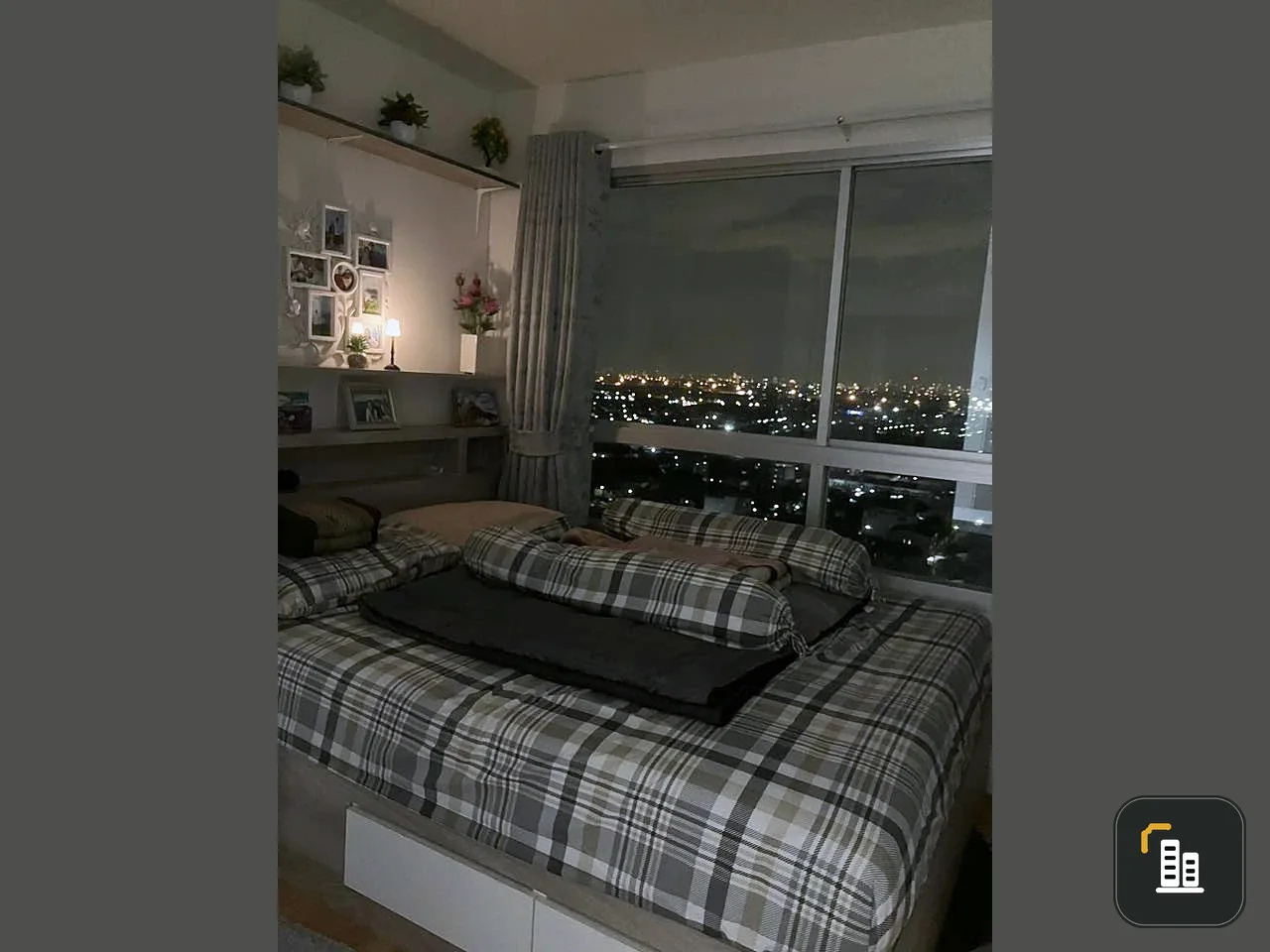 Urgent sale, Lumpini Park Condo, Phetkasem 98, separate room, 20th floor, high view, come and reserve now.