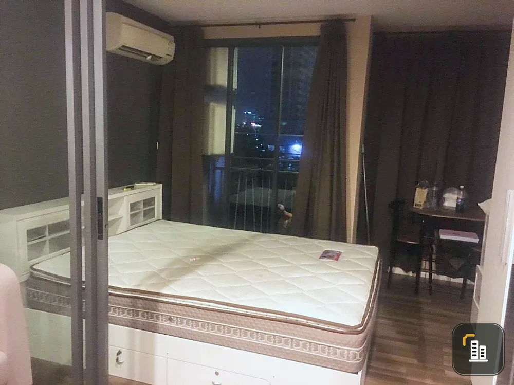 For sale: Living Nest Ramkhamhaeng, 8th floor, view of Ramkhamhaeng Road, fully furnished room, ready to move in, reserve now!
