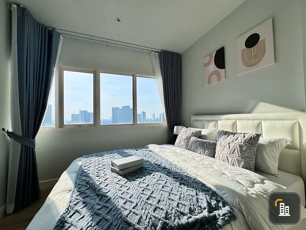 For rent Metro Sky Wutthakat, ready to move in, complete with amenities. If you don't book, you'll regret it.