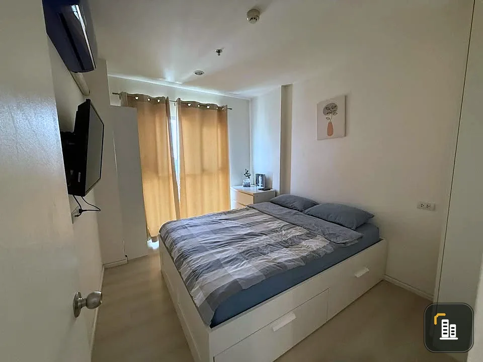 For rent!! Condo Aspire Sukhumvit 48, 19th floor, unblocked view, beautiful room, fully furnished, ready to move in, don't miss it!!