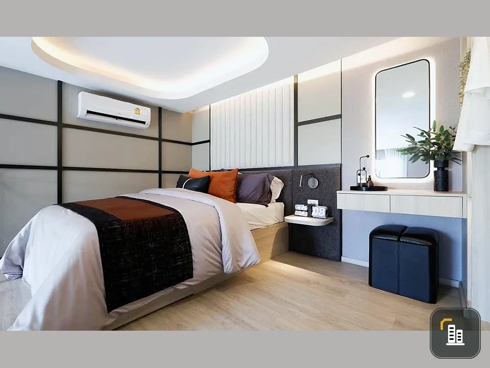 Selling down payment Origin Place Taopoon Interchange, very high floor, this floor has a private garden, swimming pool view, reserve now, don't hesita