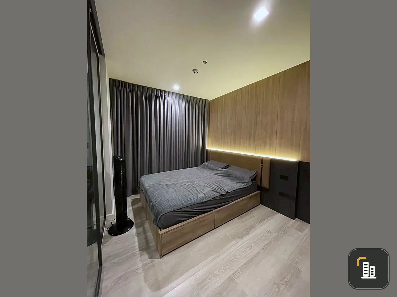 Condo for rent, the key rama3, furnished room, ready to move in, complete in one place, come and reserve now, don't miss out.