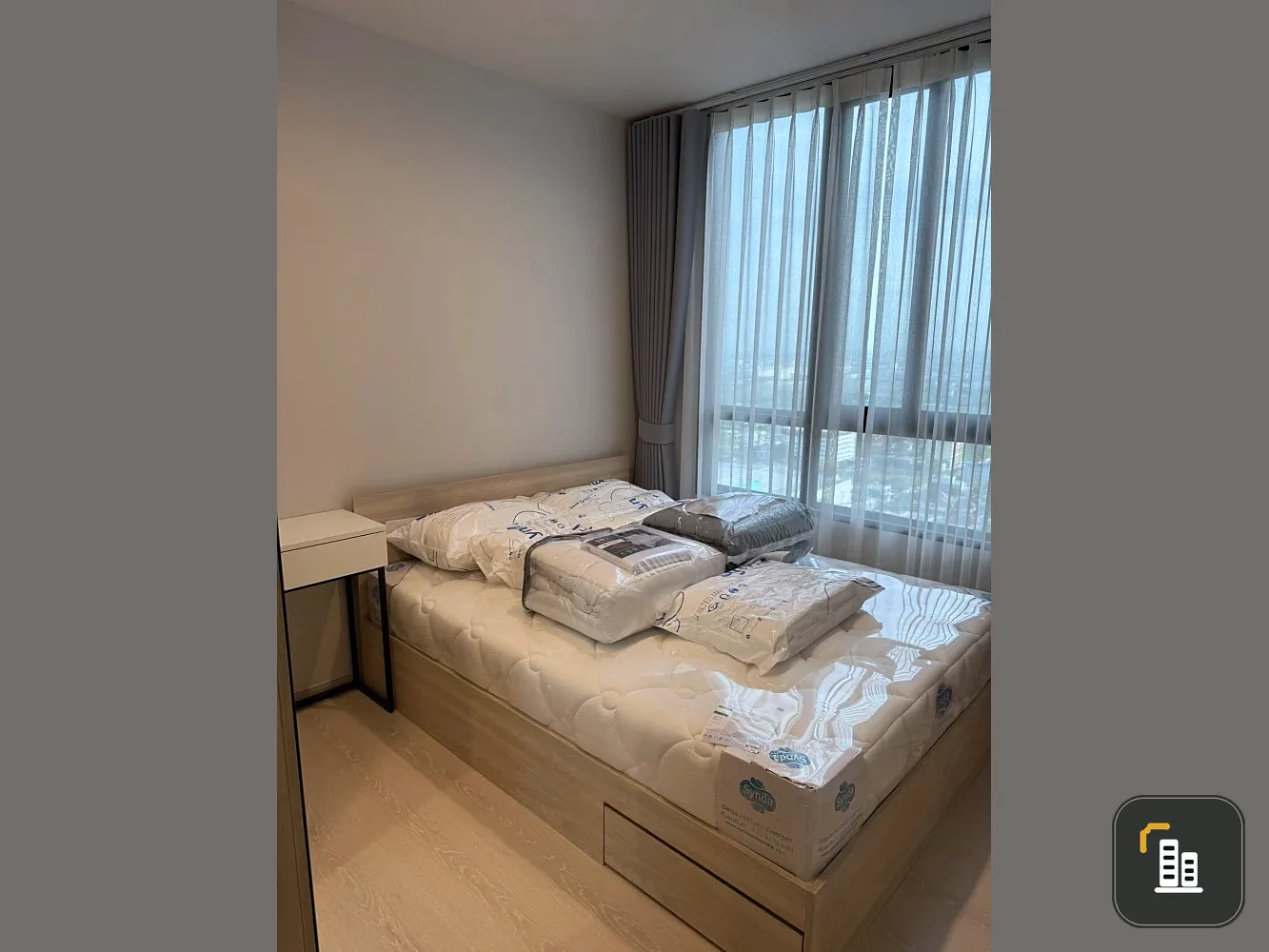 For rent!! Noble New Mega Plus Bangna, 30th floor, beautiful room, ready to move in, don't miss it, hurry up and book now!!