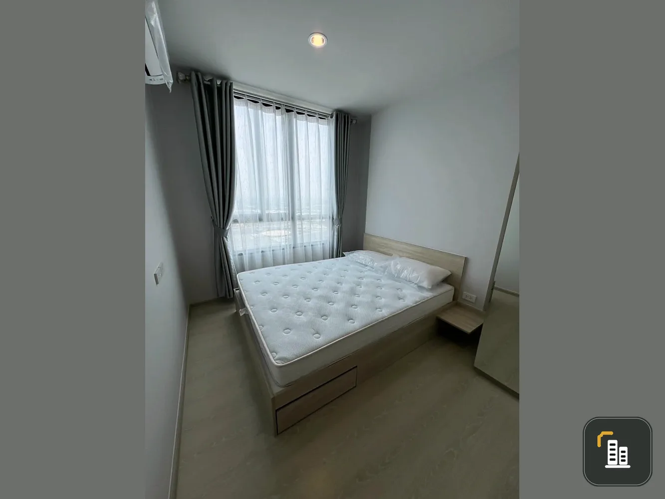 For rent: Nue Mega plus bangna, 27th floor, Mega Bangna view, no buildings blocking the view, great price, hurry and reserve now.