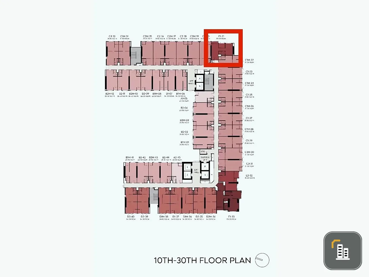 Selling down payment for Aspire Sukhumvit-Rama 4 project, 1 Bedroom Plus room, 14th floor, great price, must reserve now.
