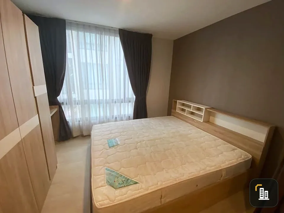 For sale, for rent MT PRESTIGE Phahon Yothin, room is opposite the fire escape, fully furnished, good value for money like this, must book.