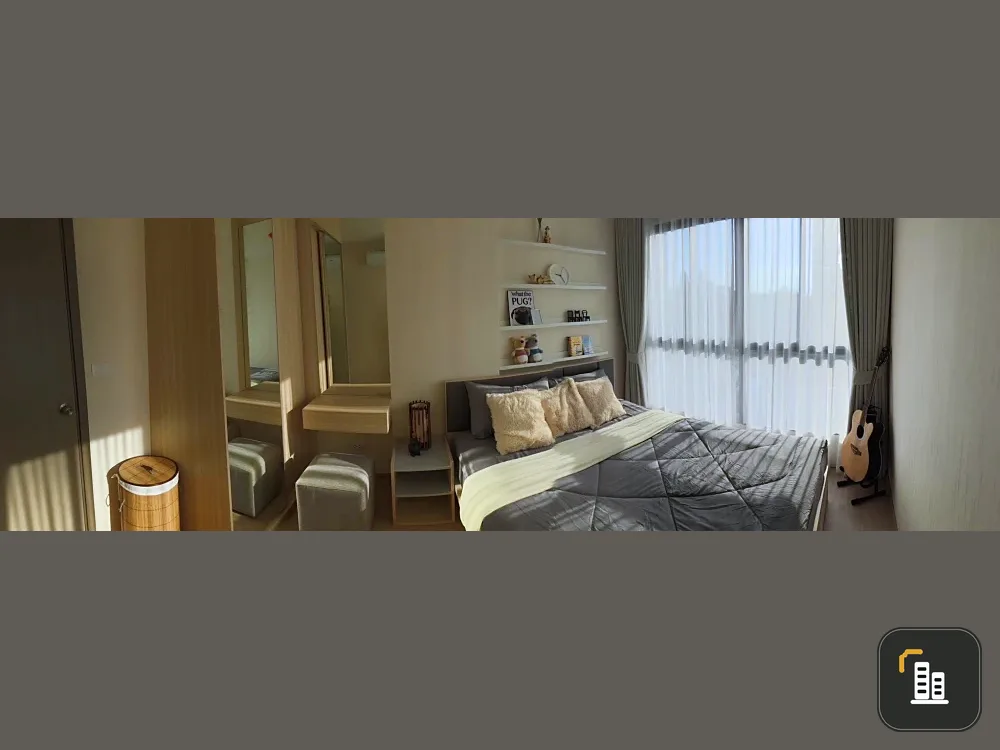 For rent: Ideo O2, 3rd floor, Building B, pool view, very chill, decorated with complete furniture and electrical appliances. Hurry and book now!