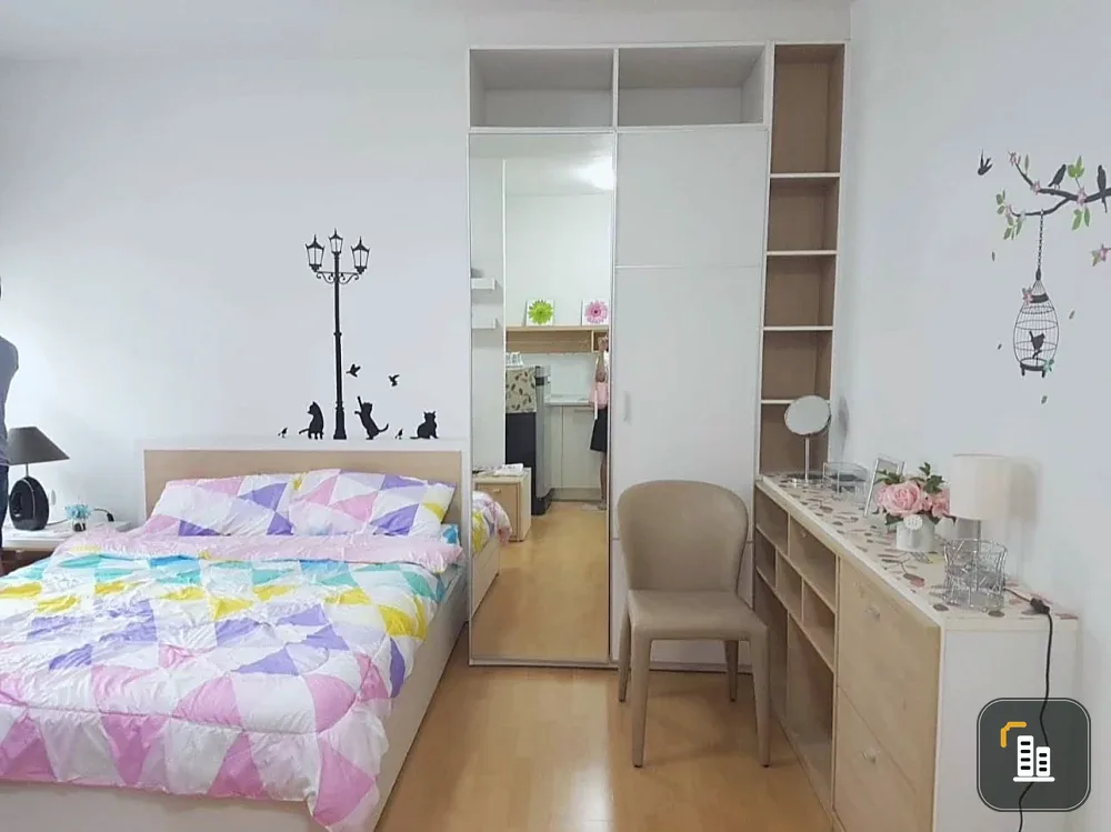 For sale or rent: My Condo Lat Phrao 27, Studio room, 25.34 sq m, warm atmosphere, nice to live in, hurry and reserve now.