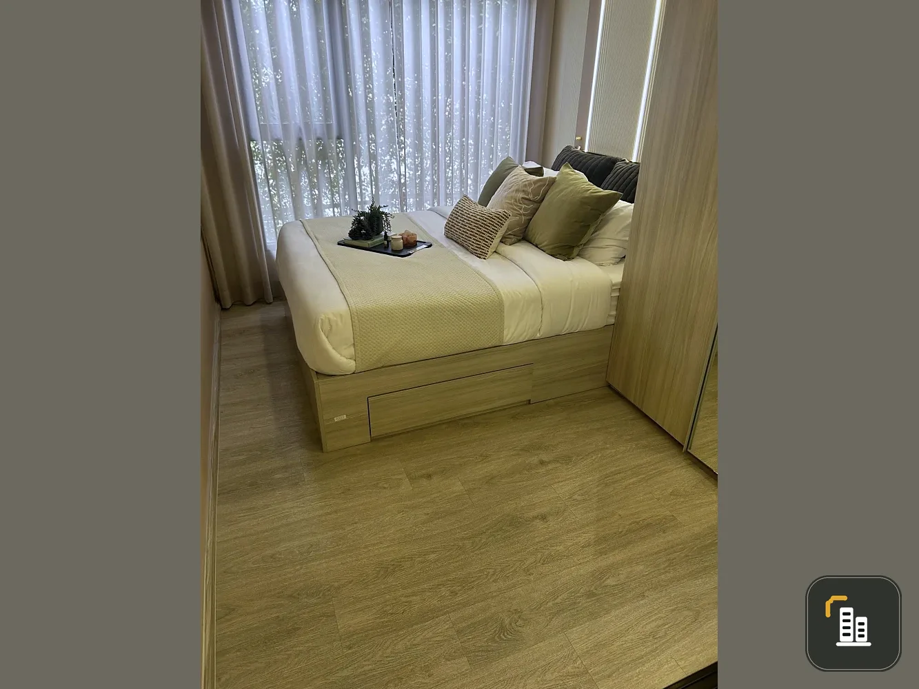 Down payment sale Origin Place Ramkhamhaeng 153, 7th floor, pet project, interested in owning, hurry and reserve now.