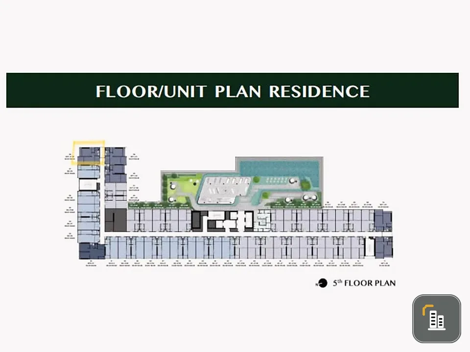 Selling down payment Origin Place Bangna, 5th floor, corner room, very private, Bangna-Trad Road view, can you not reserve it?