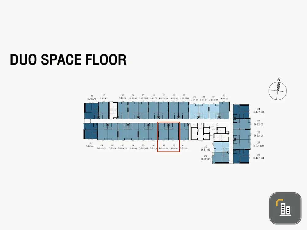 Selling down payment Origin Place Taopoon Interchange, very large room, 3 bedrooms, 2 bathrooms, room width 8.5 meters, ceiling height 4.2 meters, mus