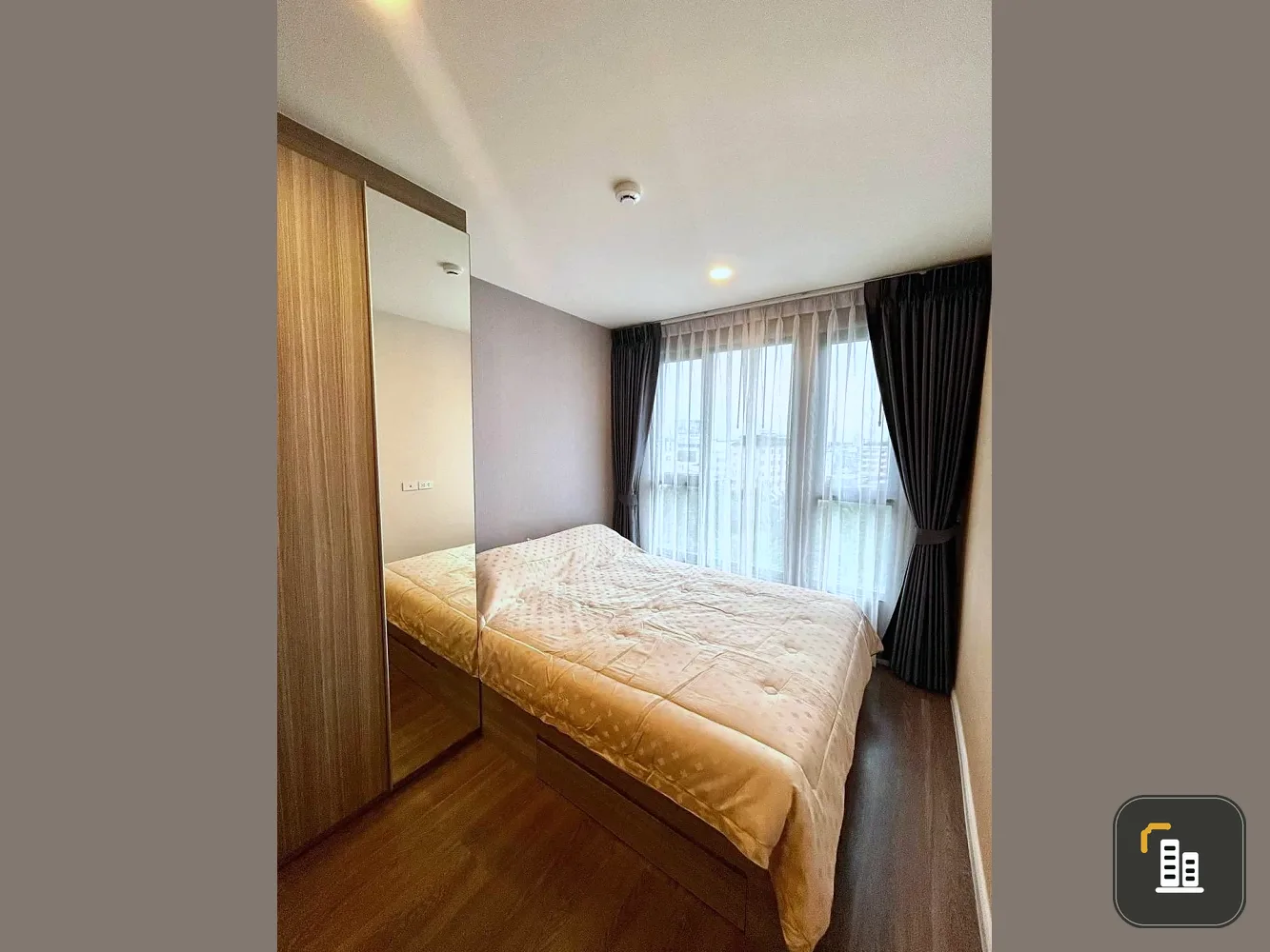 For sale, for rent, The Origin Ramintra 83 Station, 6th floor, nice room, comes with complete decorations, reserve now!