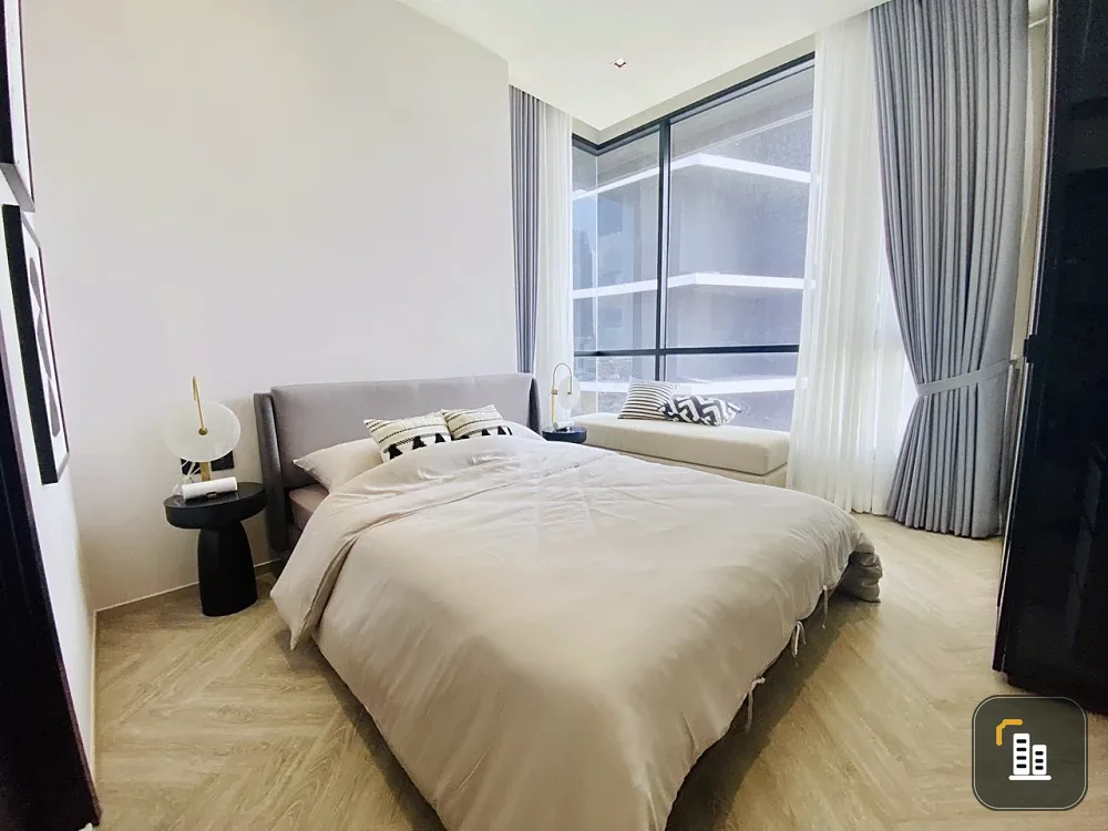 Urgent sale! Condo Chapter Charoennakhon–Riverside, beautifully decorated room, complete here, hurry and reserve now.