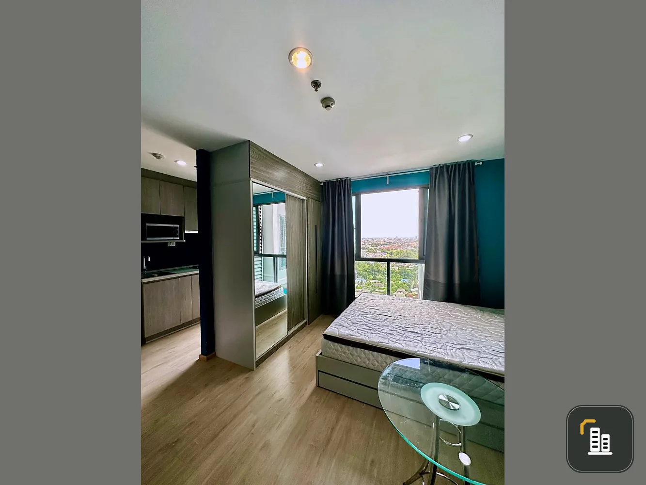 For sale: Ideo Wutthakat, 23rd floor, fully furnished room, nice to live in, reserve now, don't wait, hurry!