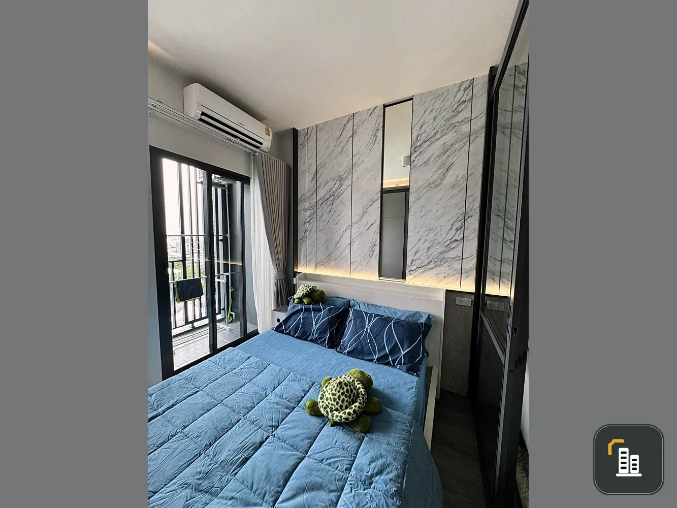 For rent Condo Ideo Sukhumvit-Rama4, furnished room, ready to move in, complete here, if you don't book, you'll regret it.