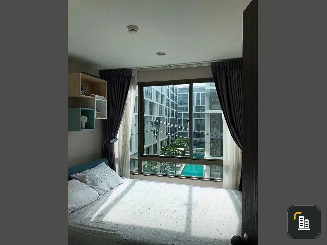 For sale: Metroluxe Ratchada project, ready to move in, complete with furniture and electrical appliances, good price, buy now!