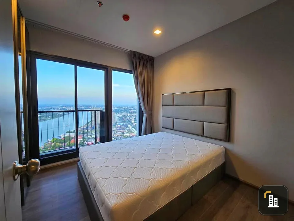 Condo for rent: The Politan Aqua, 45th floor, river view, fully furnished, ready to move in. You'll regret not booking it.