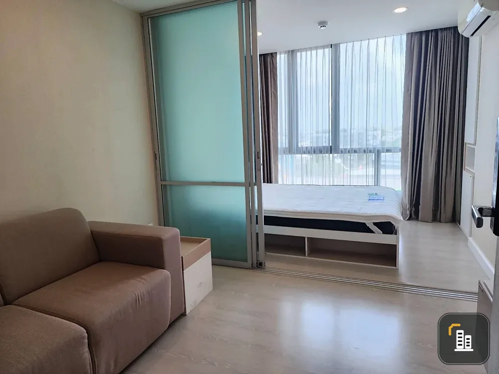 For sale: The Cube Nawamin-Ramintra with complete set of famous brand furniture, beautiful view, not hot, no buildings blocking the view, reserve now!