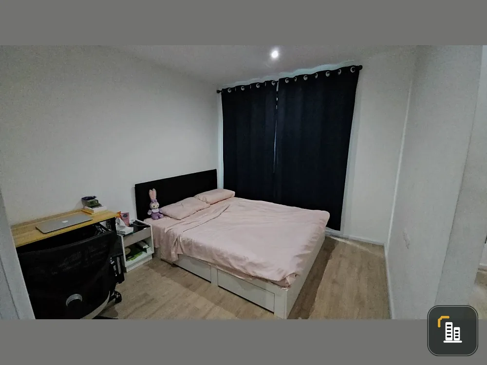 For sale: ICondo Serithai Green Space, 2nd floor, fully furnished room, ready to move in, reserve now, don't wait.