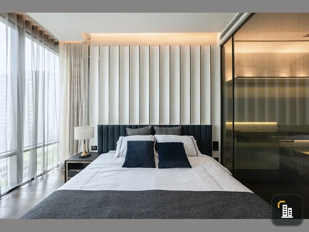 For sale, for rent, The Bangkok Thonglor, large room, comfortable, lots of usable space. If you don't reserve, I'm telling you, you'll regret it.