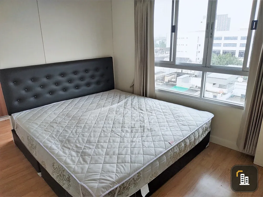 For rent!! Lumpini Ville condo, Phatthanakan-Phetchaburi New Road, 8th floor, Building A2, fully furnished, ready to move in, hurry up and book now!!